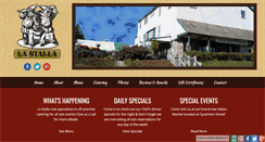 Desktop Screenshot of lastallarestaurant.com