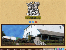 Tablet Screenshot of lastallarestaurant.com